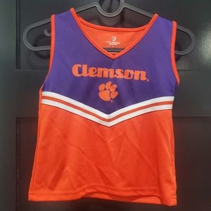 University of Clemson Tigers girls cheer top